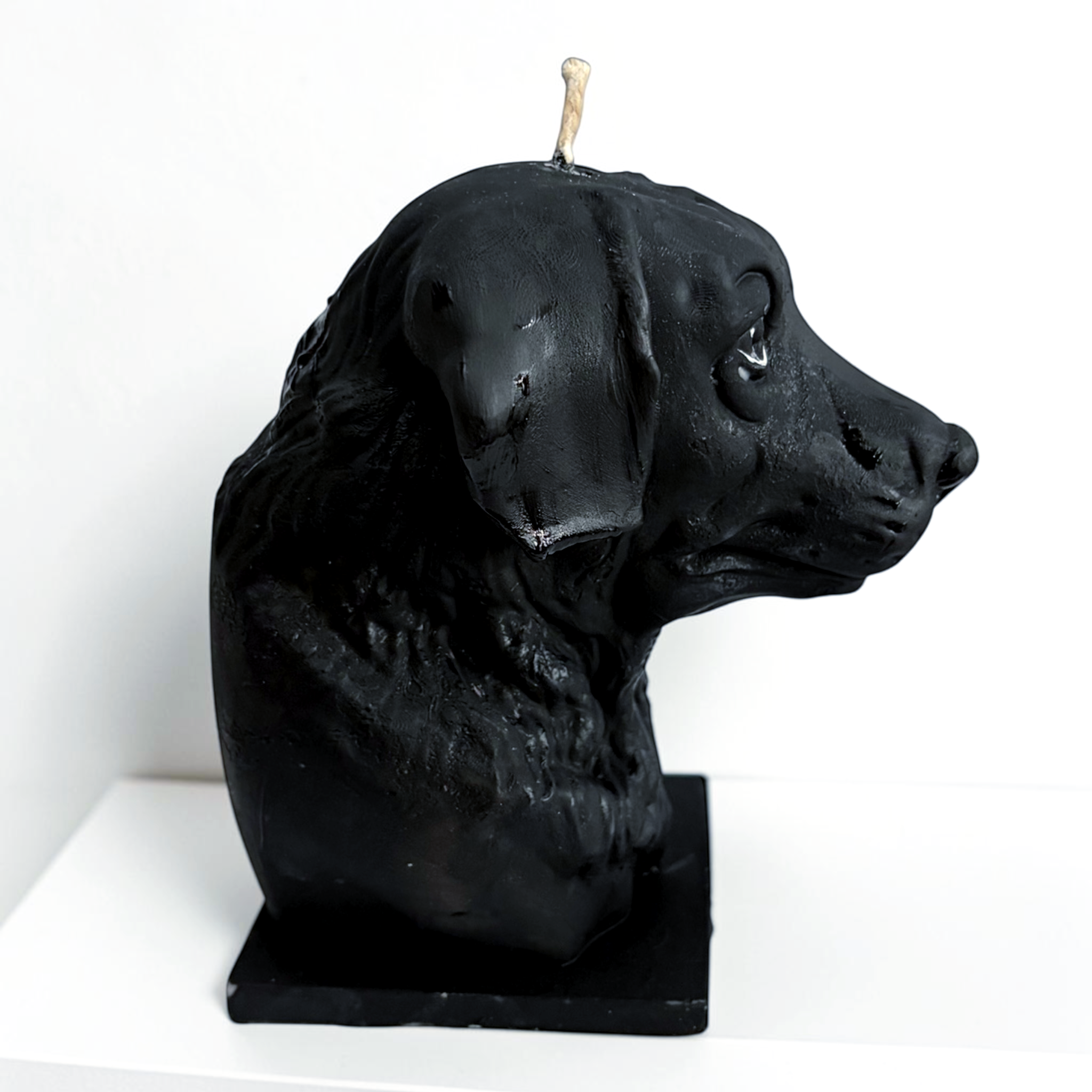 Black Labrador Decorative Soy Wax Candle
