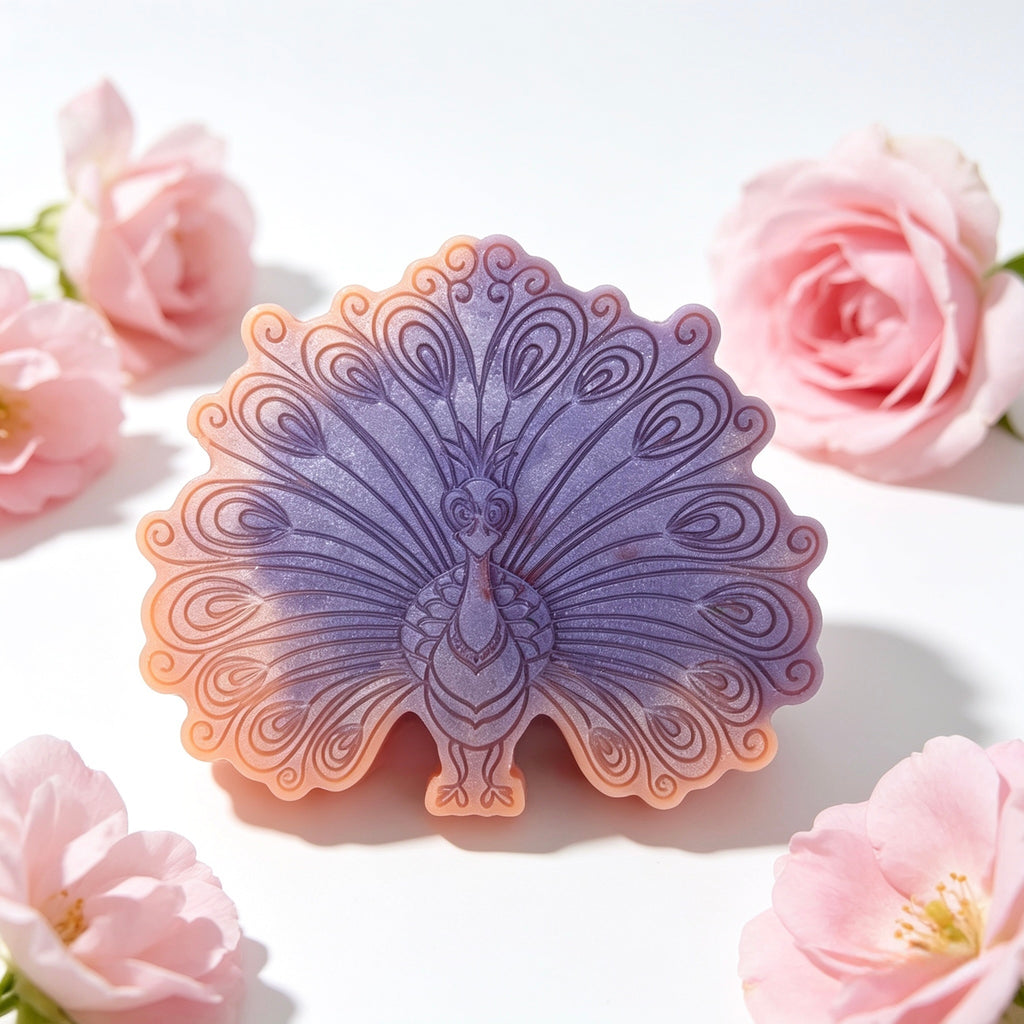 Large Peacock Wax Melts