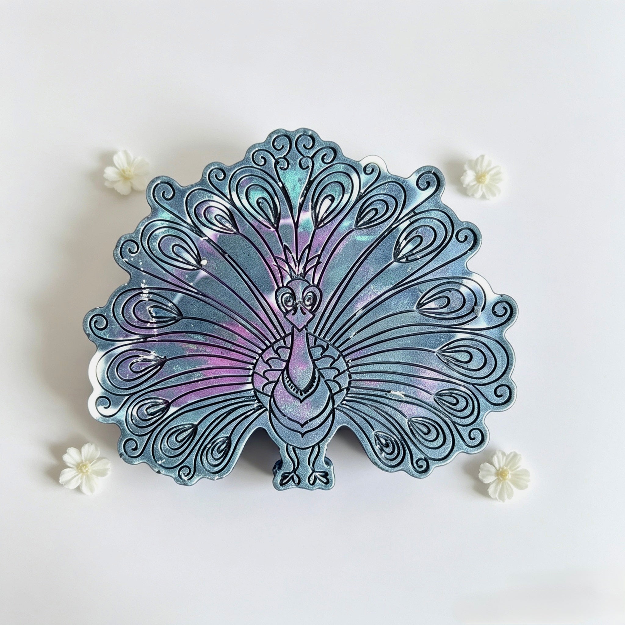 Large Peacock Wax Melts