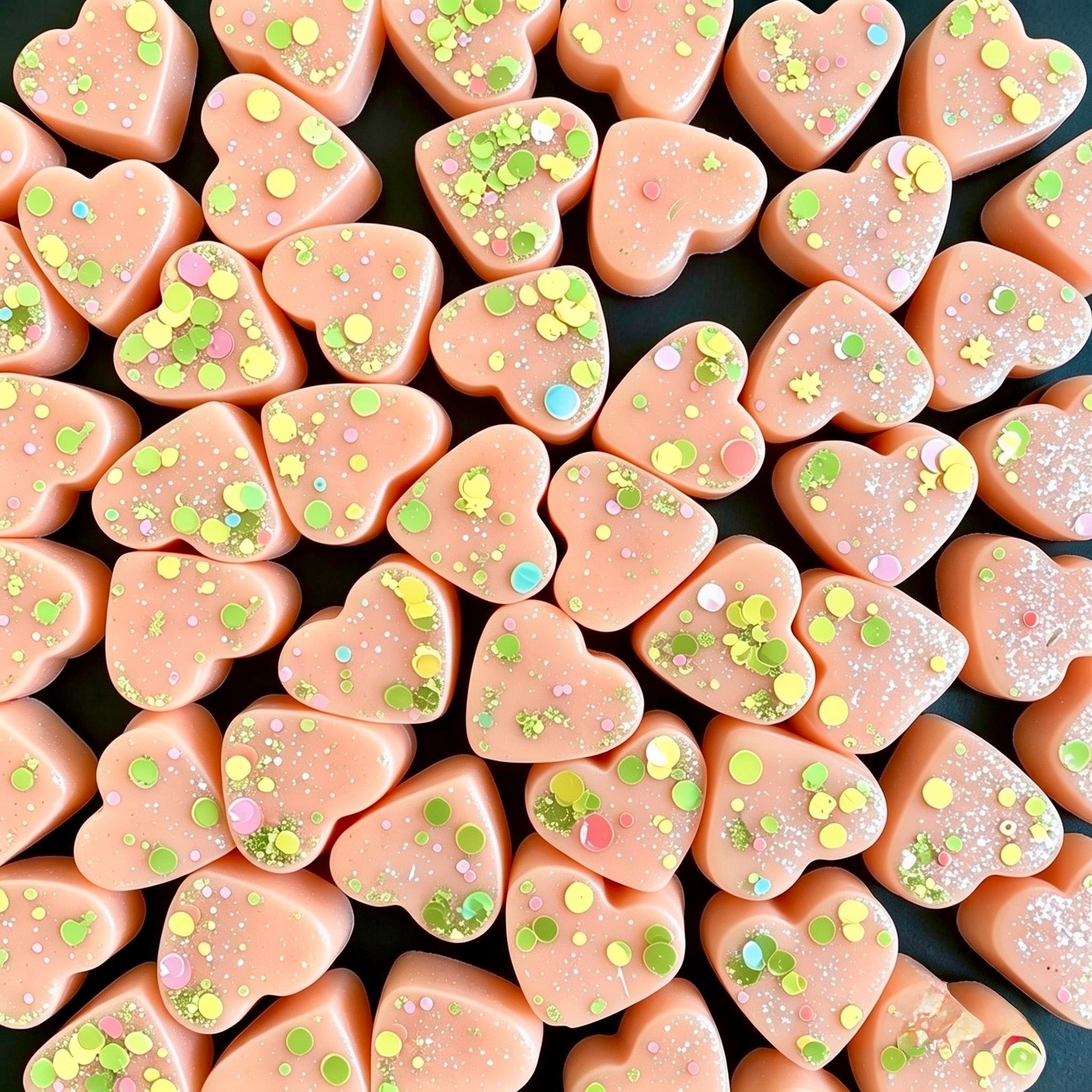 Mini Heart Shaped Wax Melts – Choose Your Scent | Natural Soy Wax