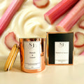 30cl Rhubarb & Custard Natural Soy Wax Candle