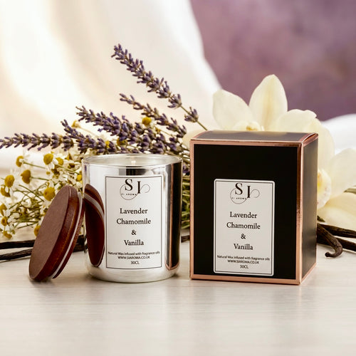 30cl Lavender Chamomile & Vanilla Soy Wax Candle