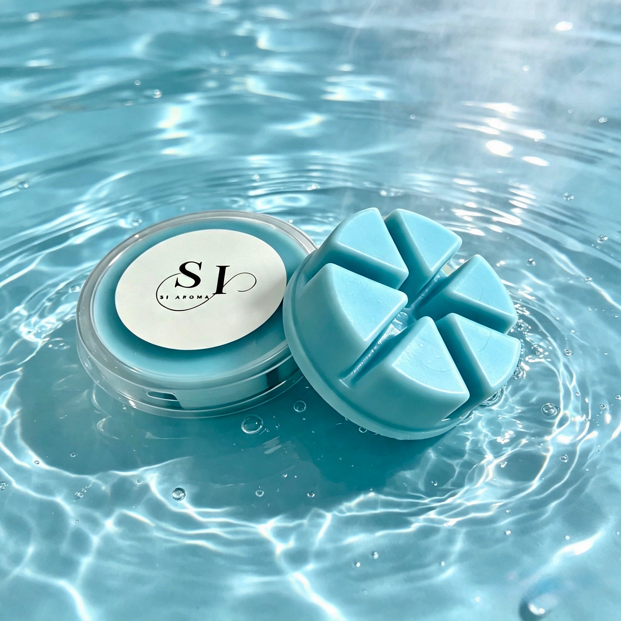 Aromatic Cool Water wax melt pot