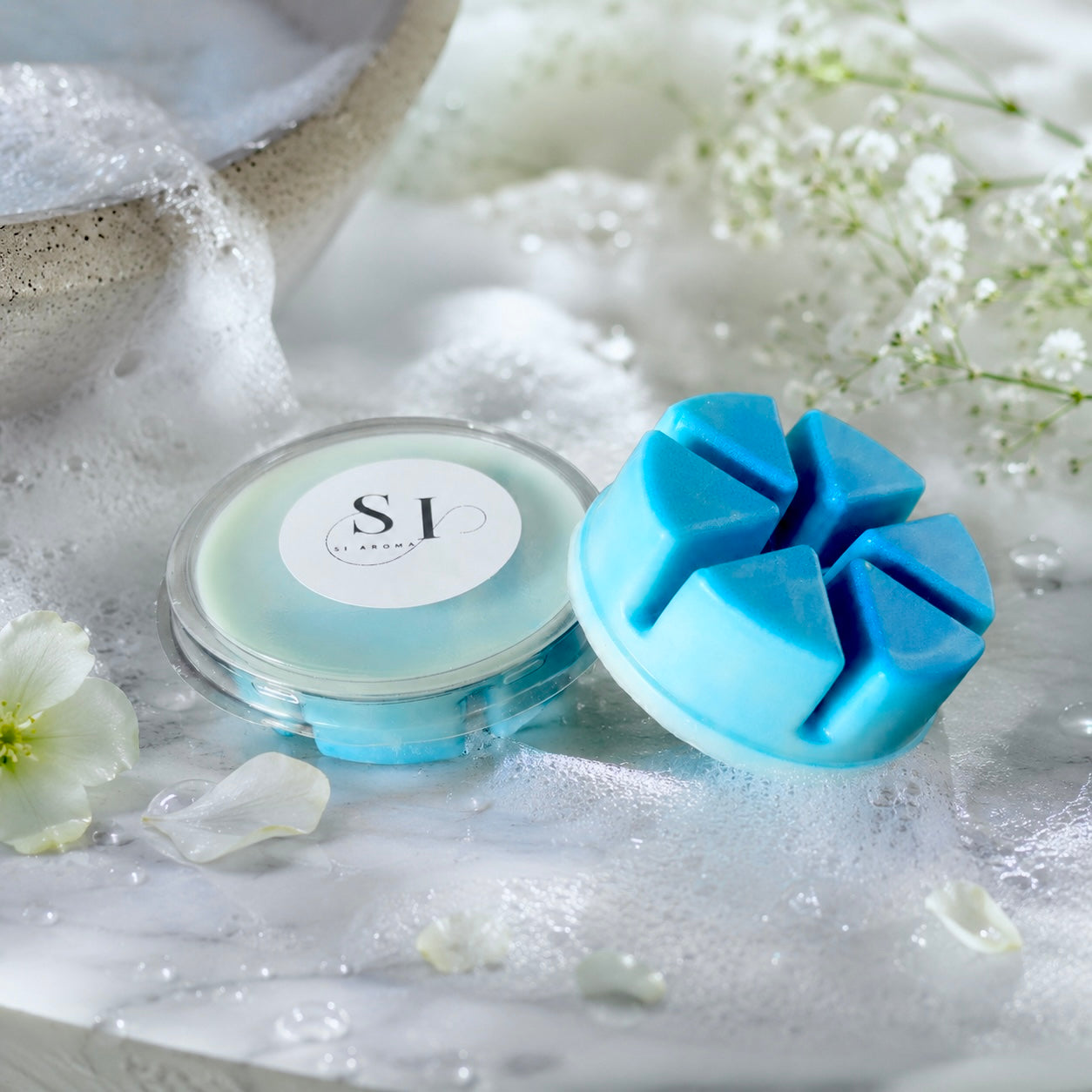 Foam Bath Wax Melt Pot