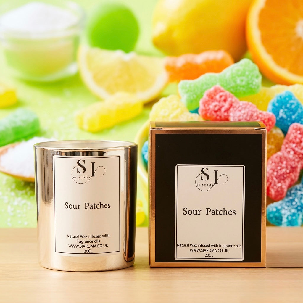 20cl Sour Patches Signature Candle | Sweet & Tangy Fruity Home Fragrance