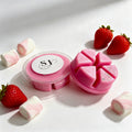 Marshmallow & Sweet Strawberry wax melt pot