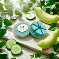 Cucumber & Melon wax melt pot