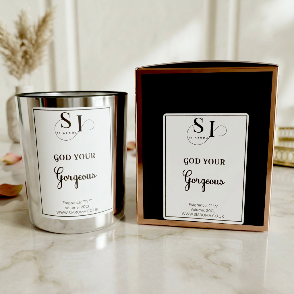 God Your Gorgeous – Message Candle 20cl Soy wax
