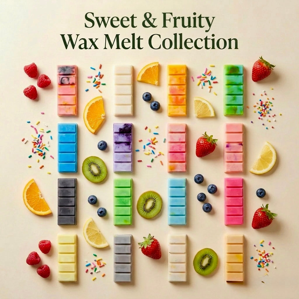 Sweet & Fruity Wax Melt Snap Bars (50g)