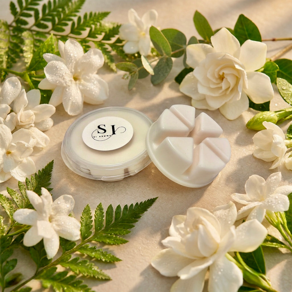 Jasmine wax melt pot