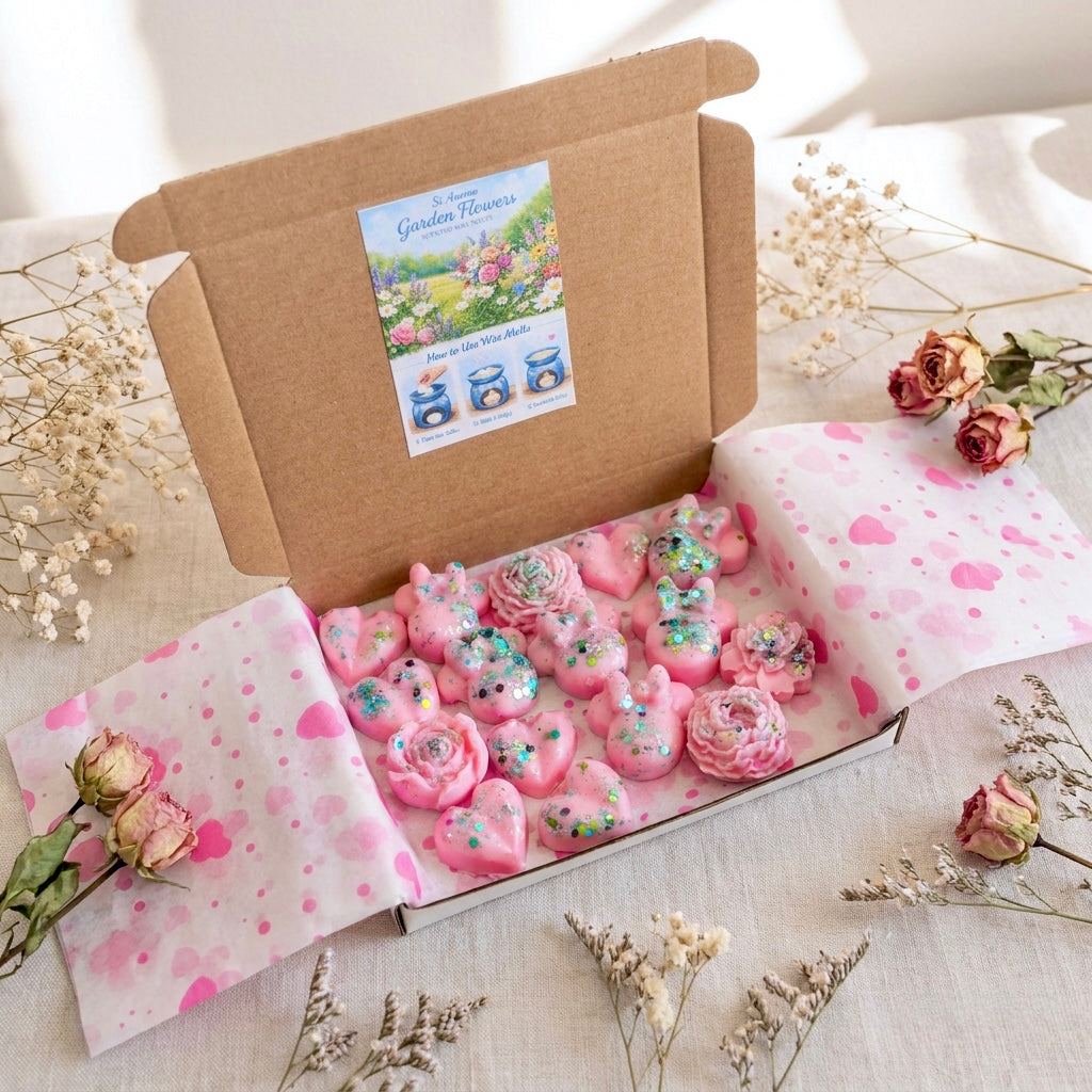 Si Aroma Garden Flowers Wax Melts - Floral & blooming