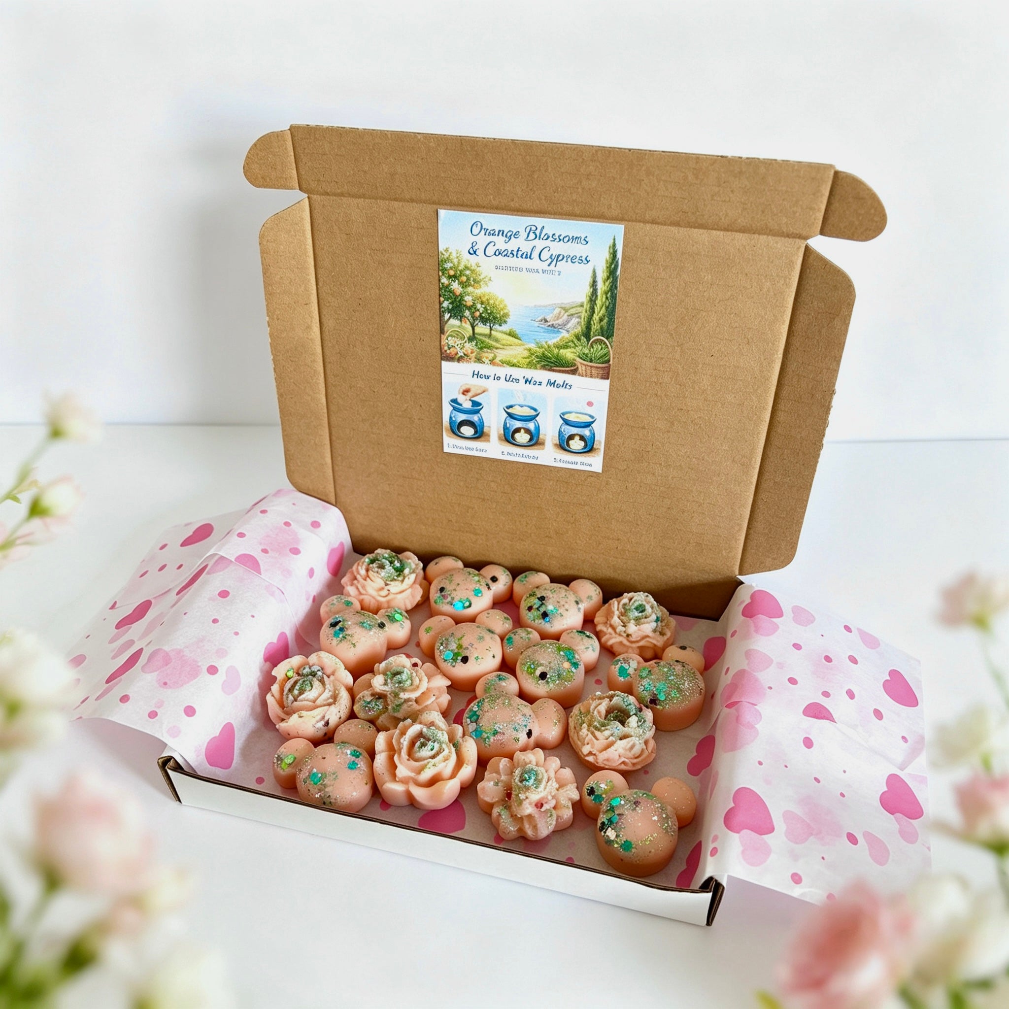 Orange Blossoms & Coastal Cypress Wax Melts