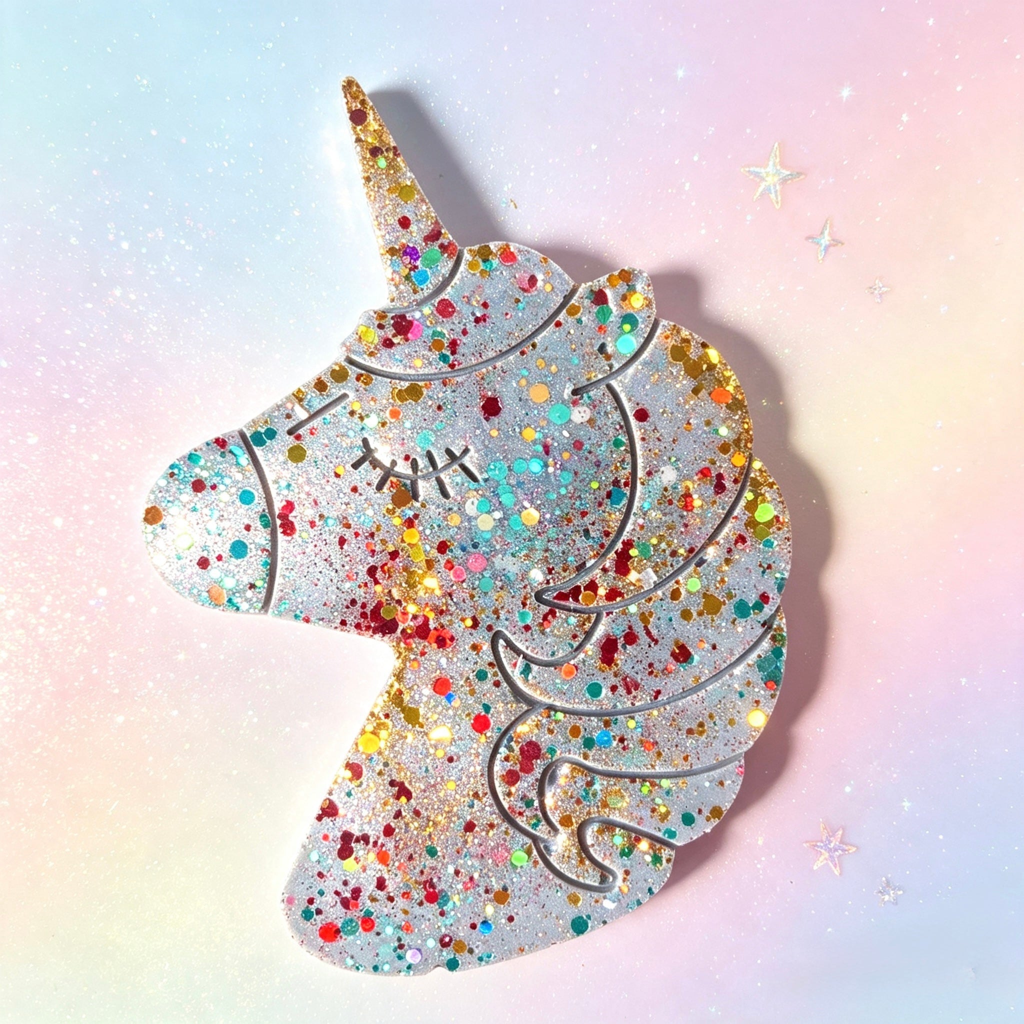 Large Beautiful Unicorn Wax Melt