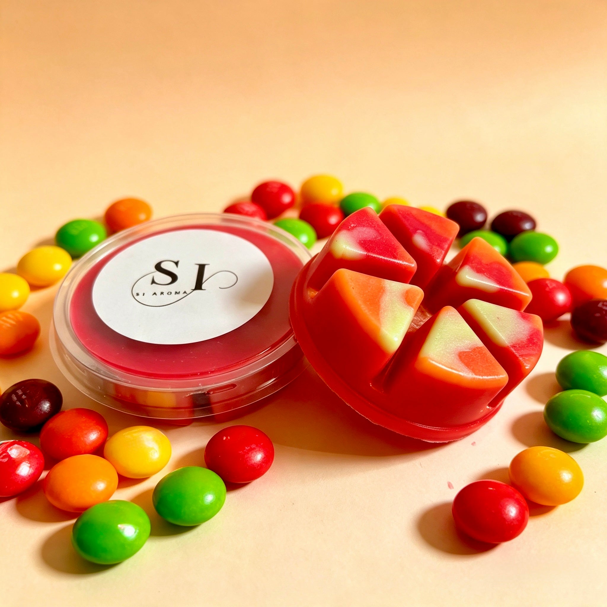 Skittle Type wax melt pot