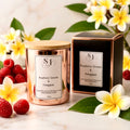 30cl Raspberry Granita & Frangipani Candle