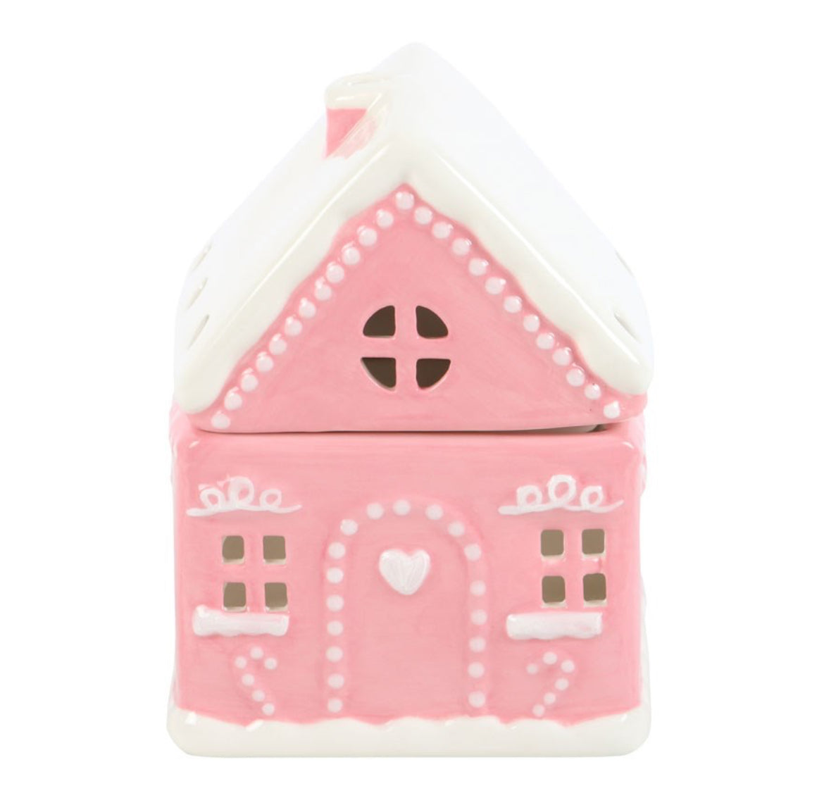 Pink gingerbread house burner