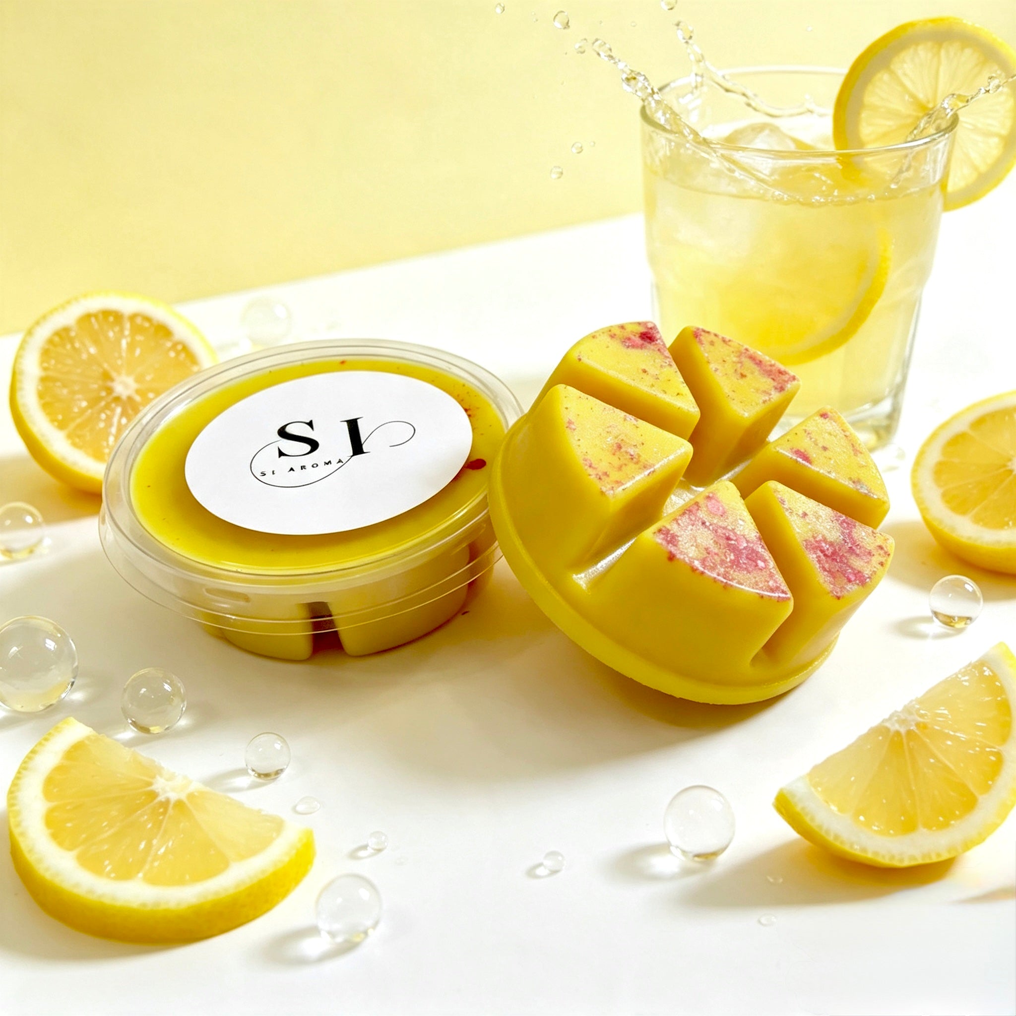 Chewy Lemonade wax melt pot