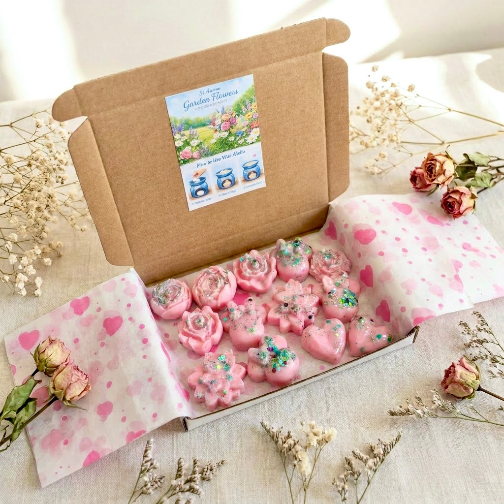 Si Aroma Garden Flowers Wax Melts - Floral & blooming