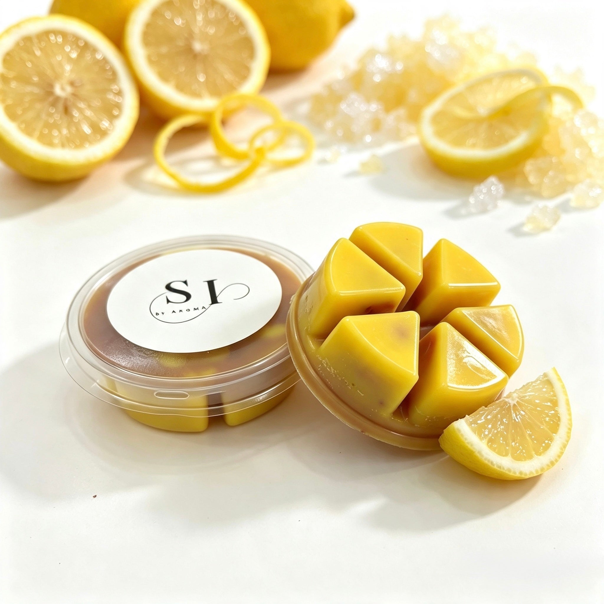 Lemon Sherbet wax melt pot