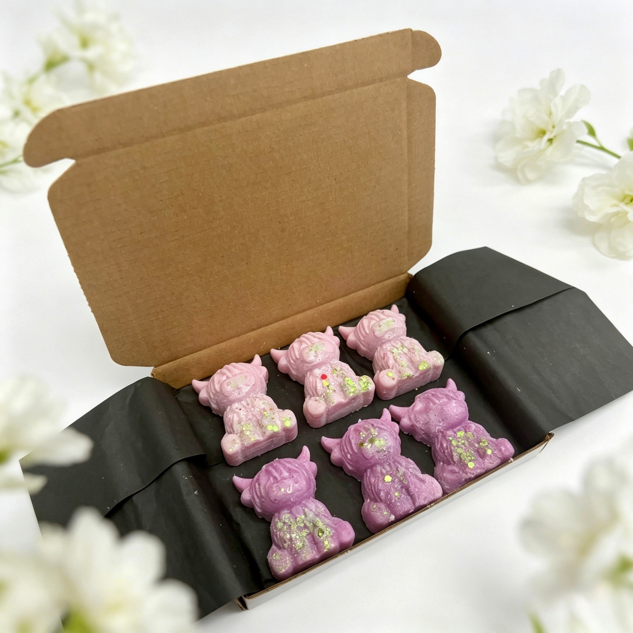 6 Highland Cow Wax Melts – Sour Patches Scent | Natural Soy Wax