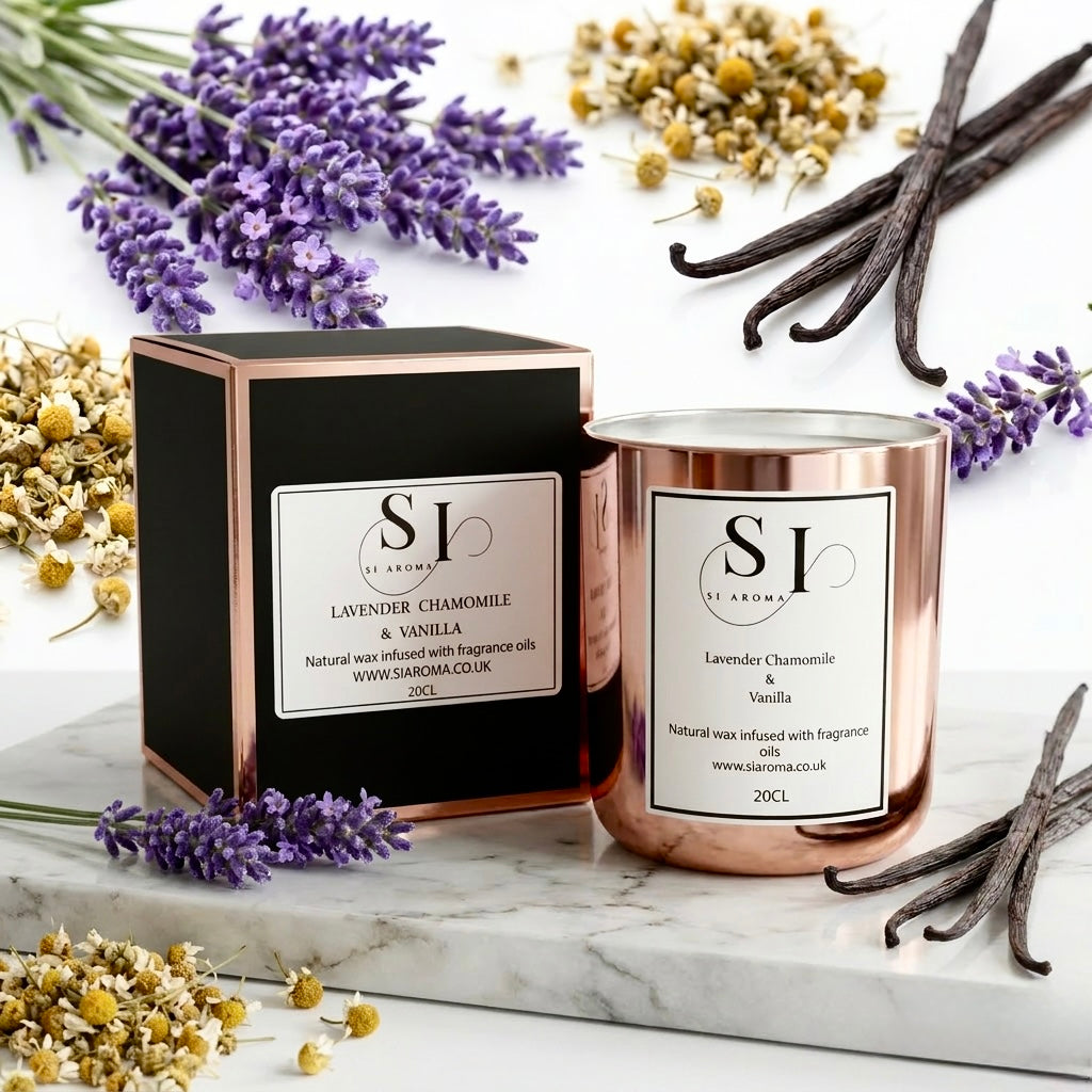 20cl Lavender chamomile & Vanilla candle