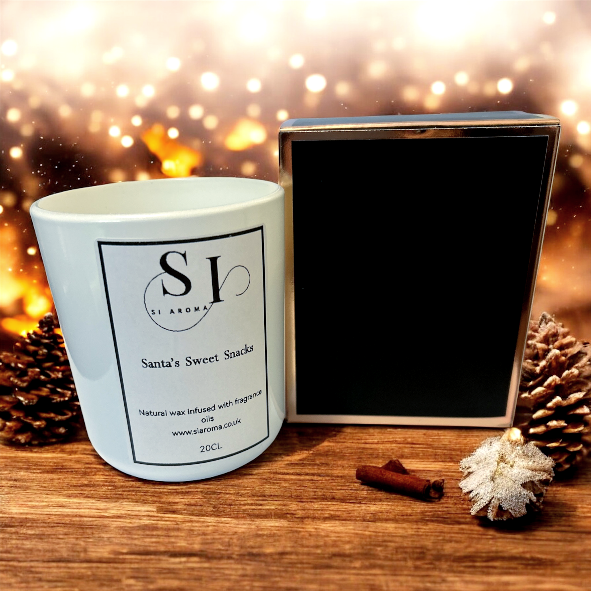 20cl Santa’s sweet snacks candle