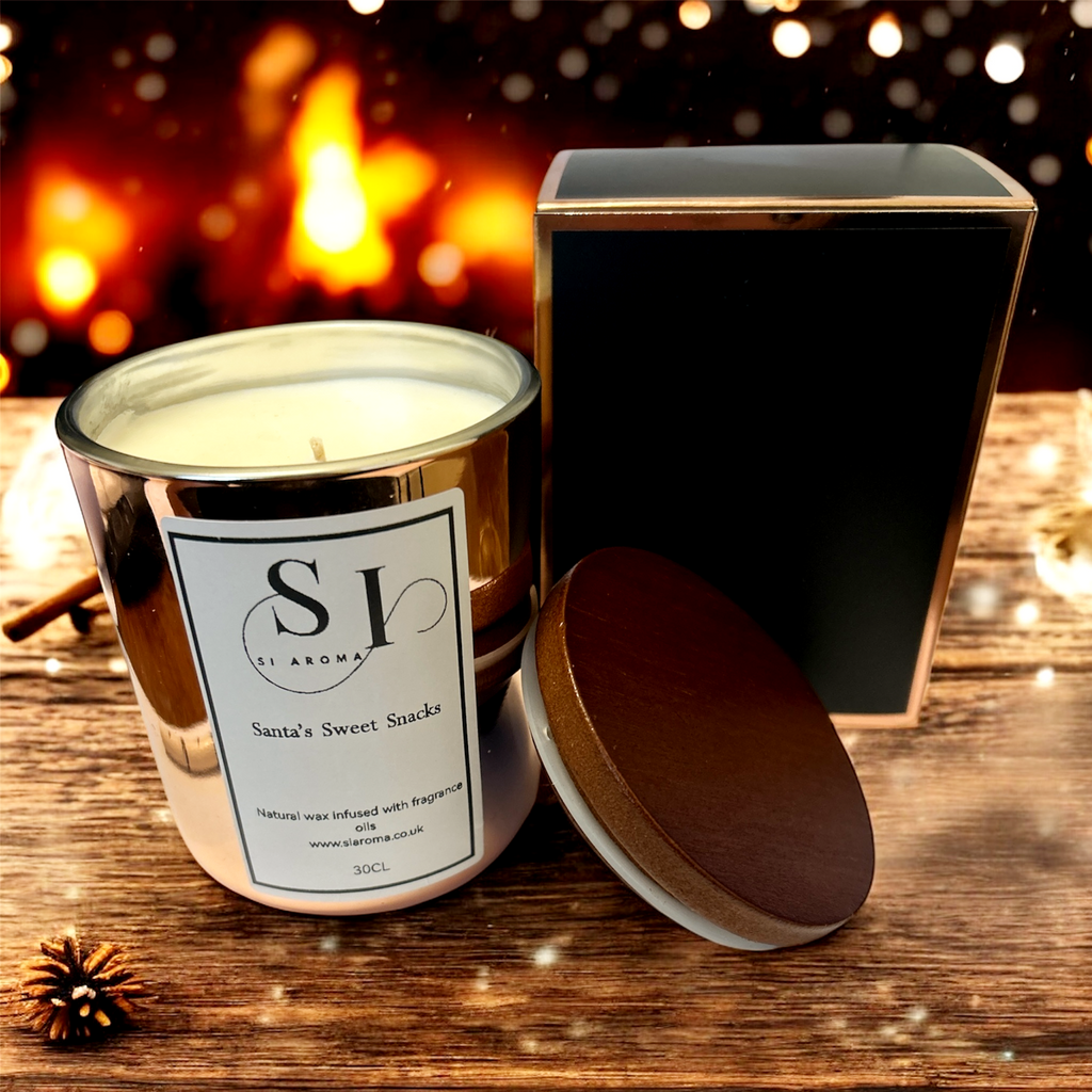 30cl Santa’s sweet snacks candle