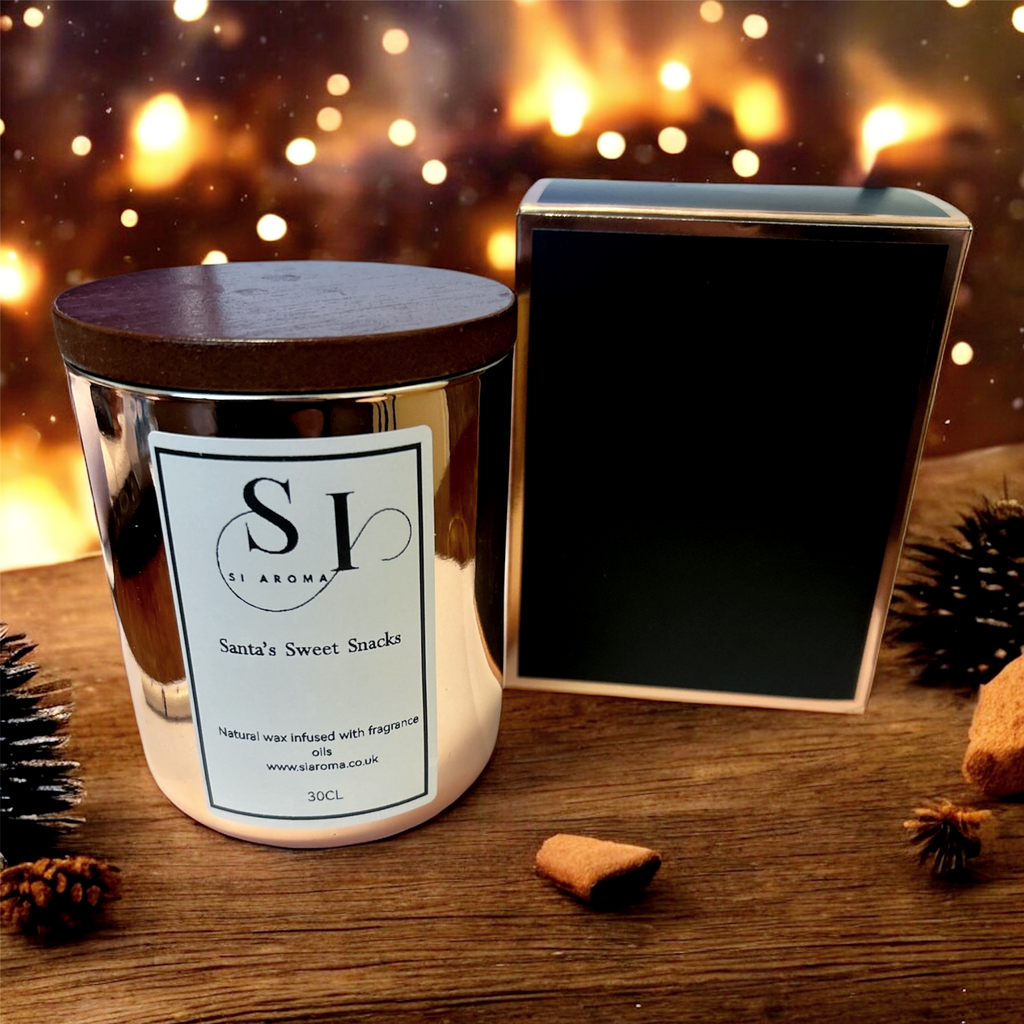 30cl Santa’s sweet snacks candle
