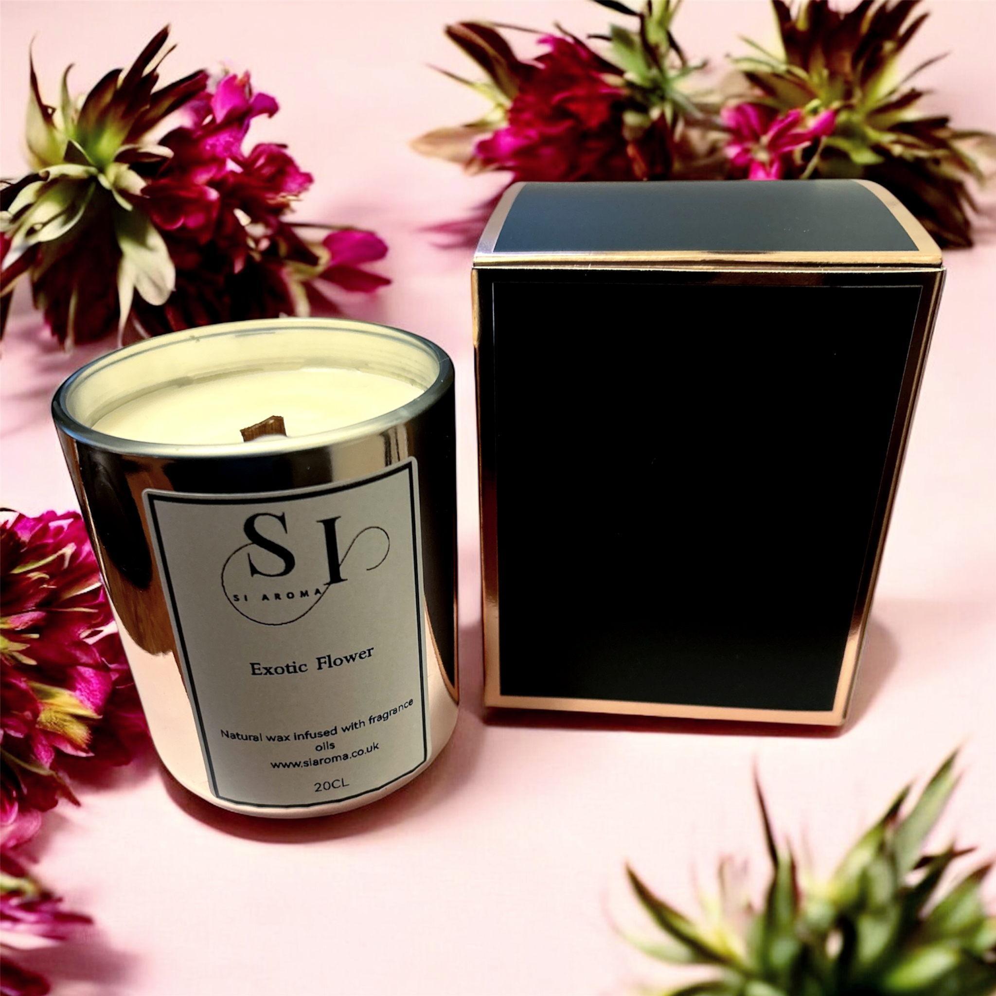 20cl Exotic Flower candle
