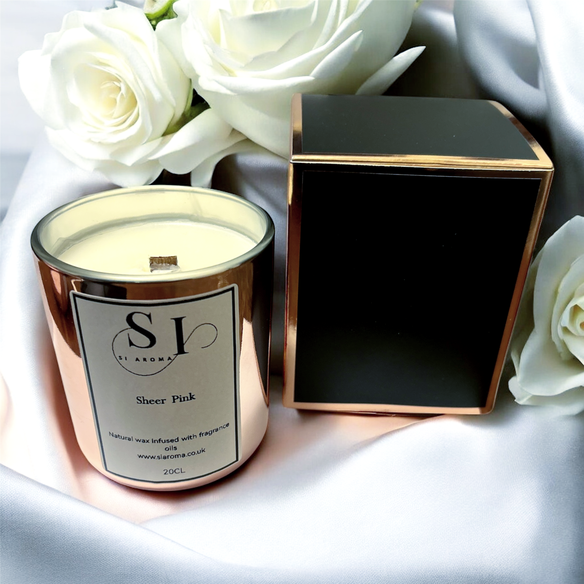 20cl Sheer Pink candle