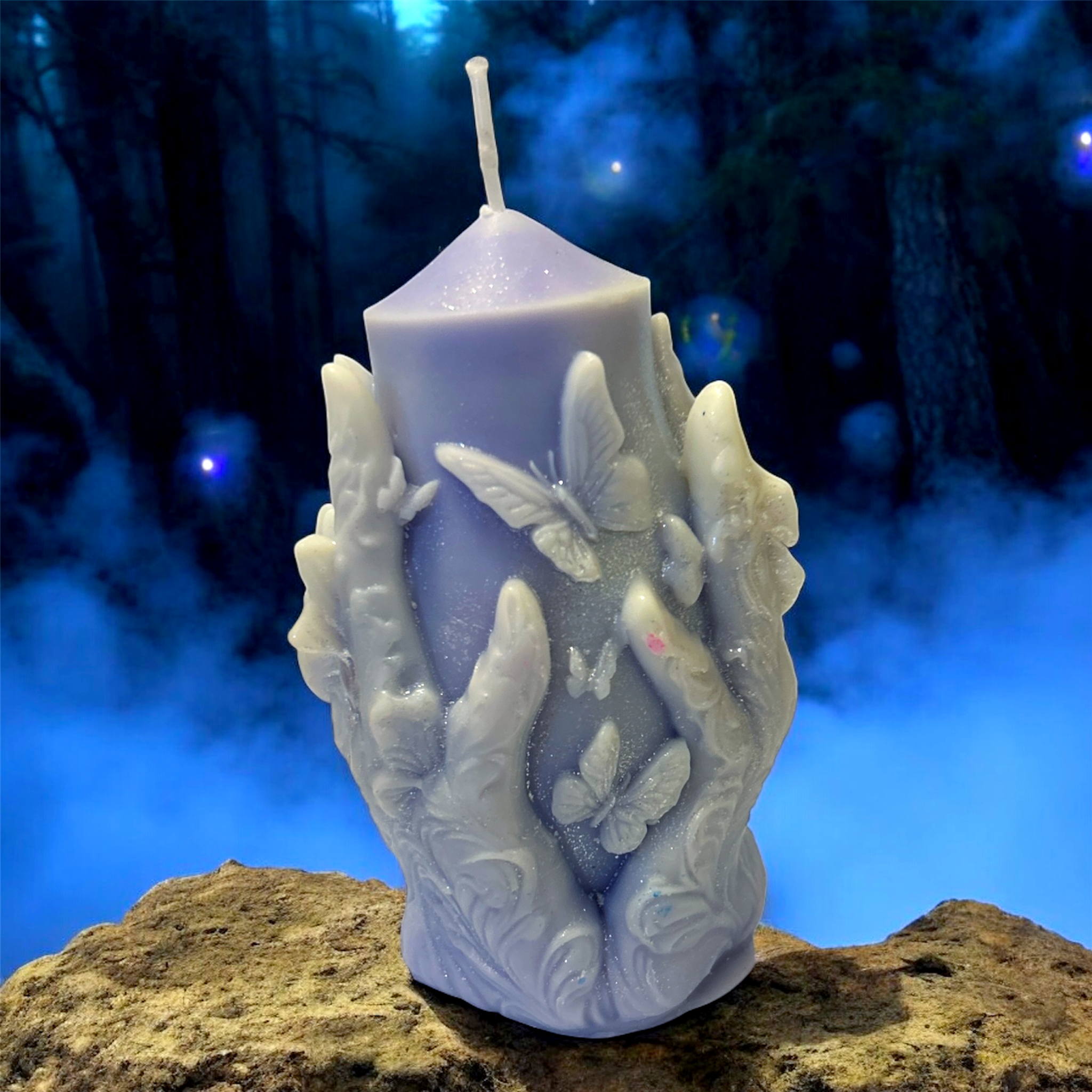 Fantasy fairytale decorative candle