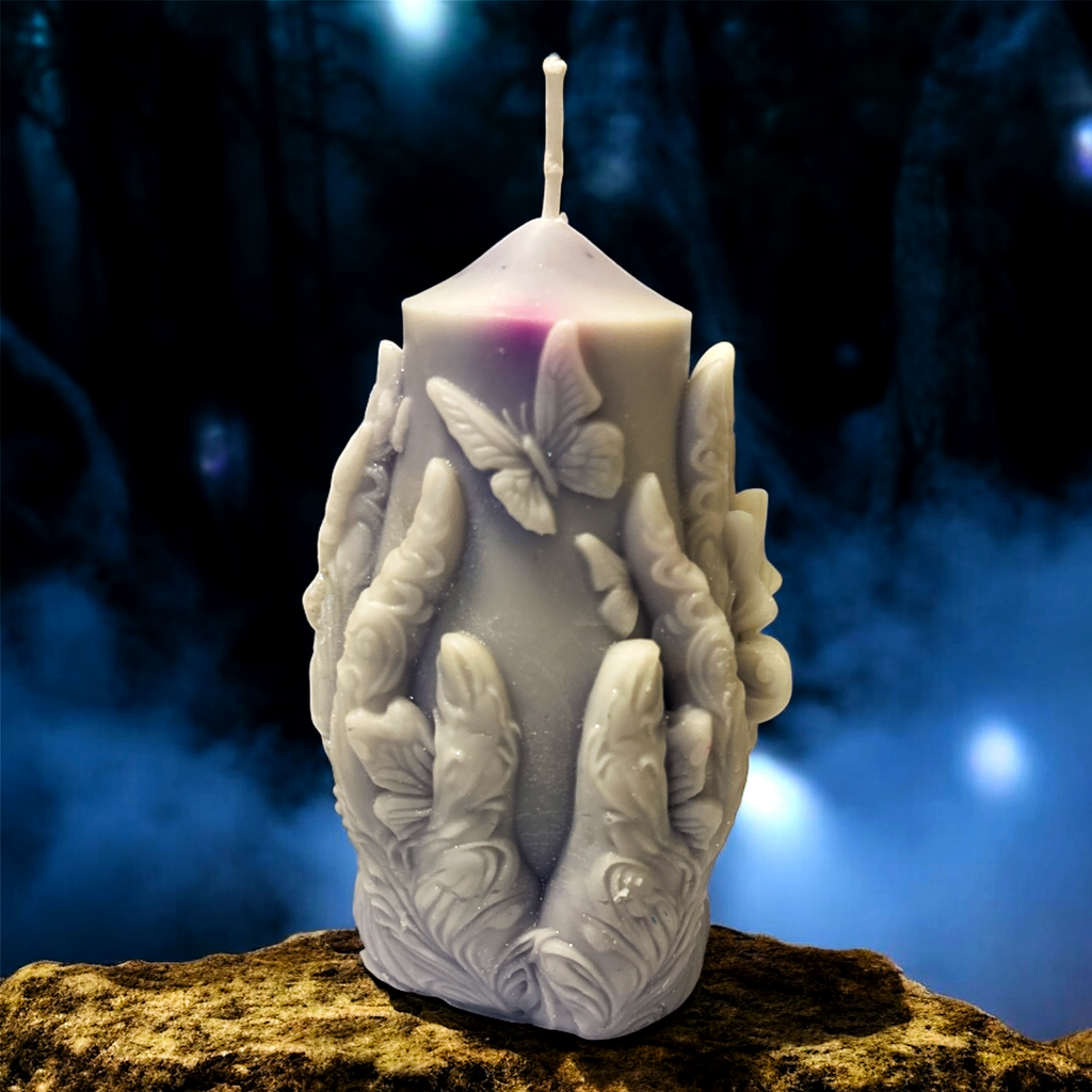 Fantasy fairytale decorative candle