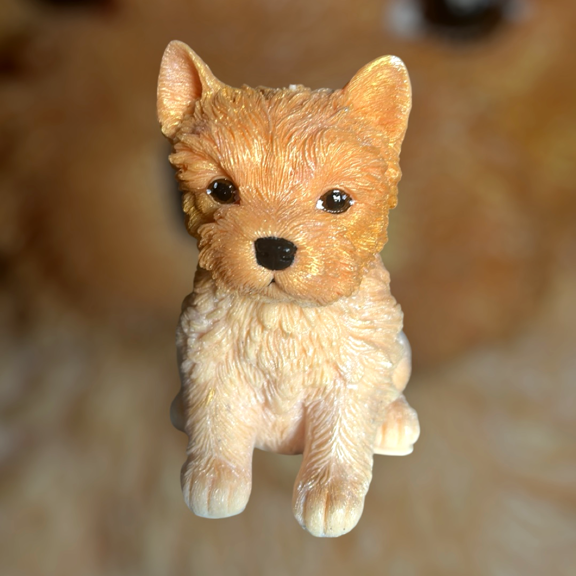 Customised Yorkshire Terrier candle