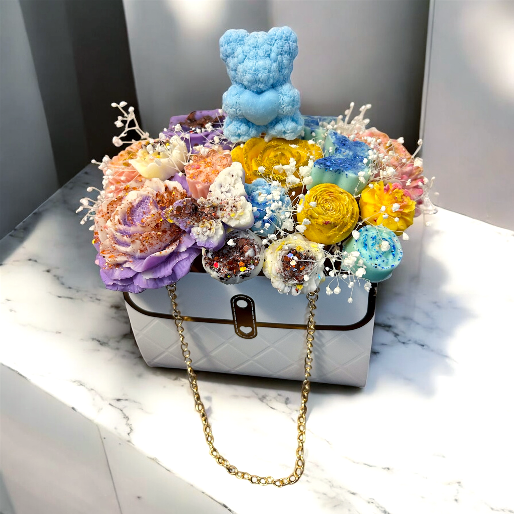 Wax melt flower bouquet