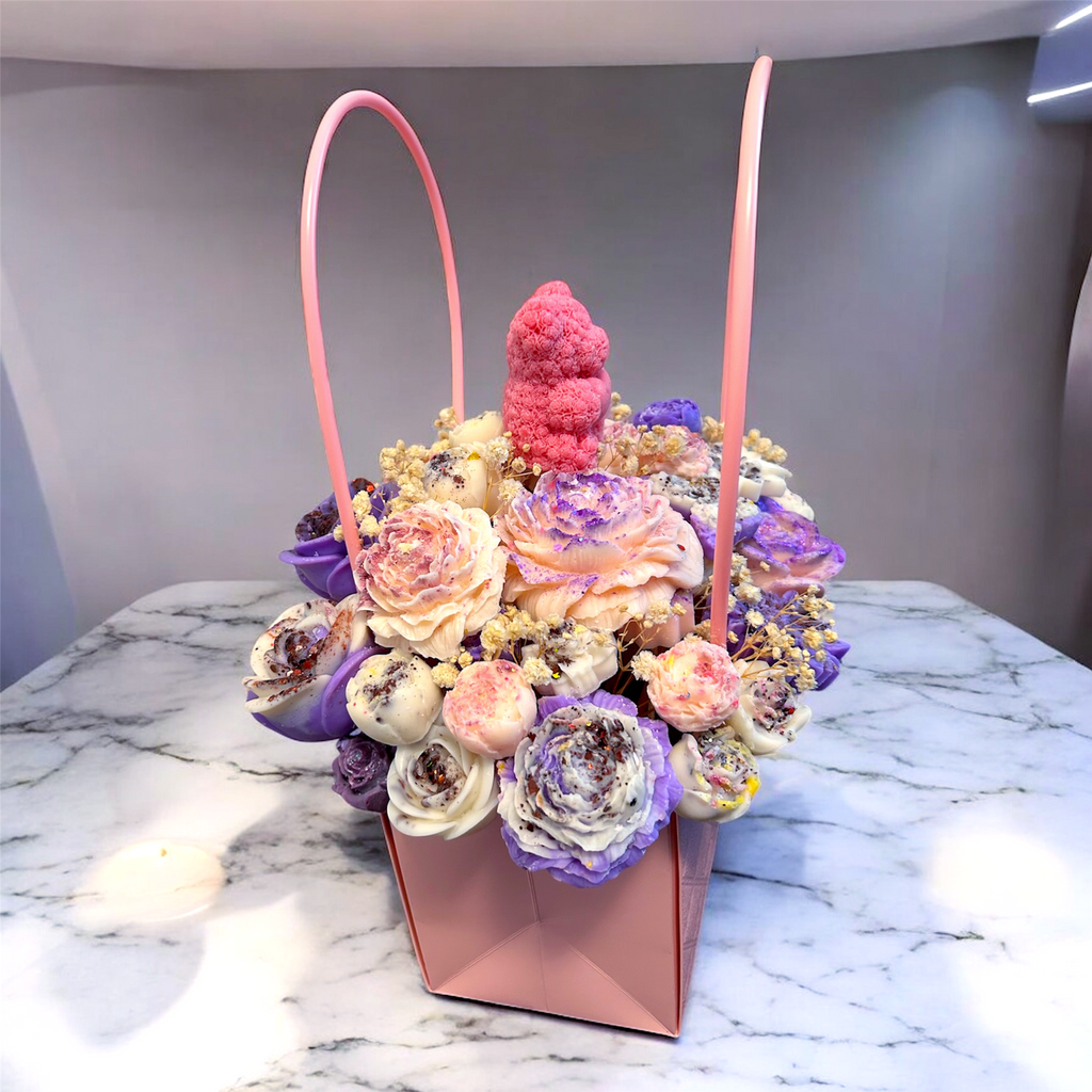 Large wax melt flower bouquet