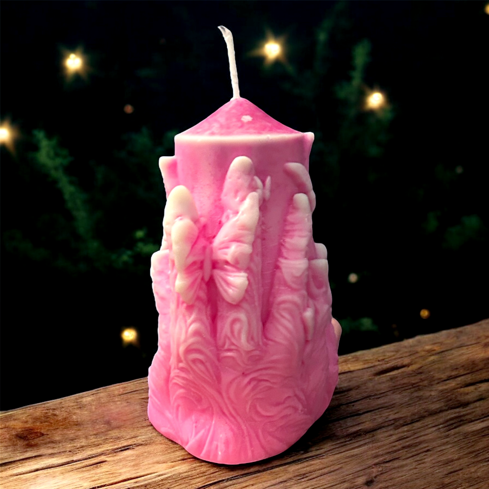 Fantasy fairytale decorative candle