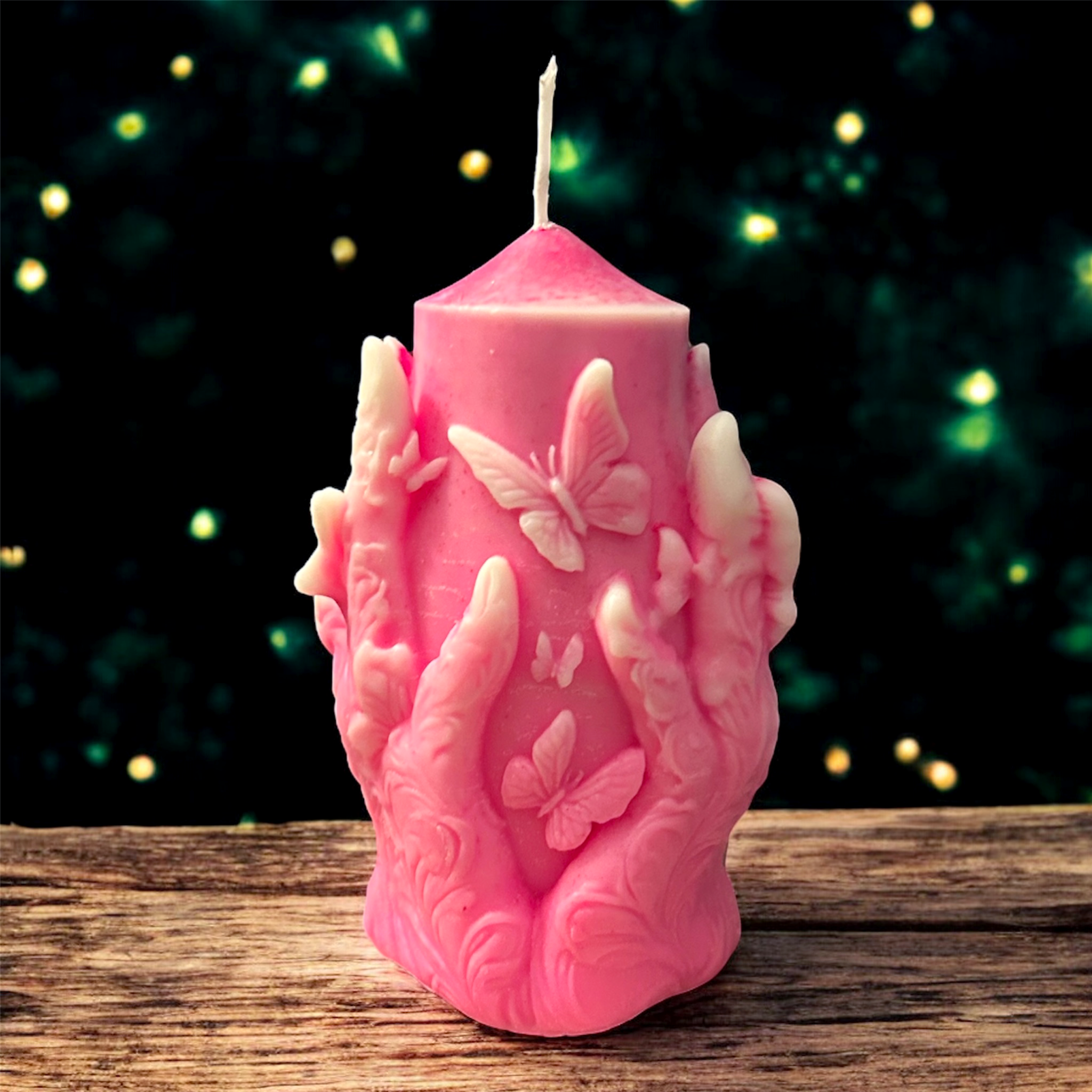 Fantasy fairytale decorative candle
