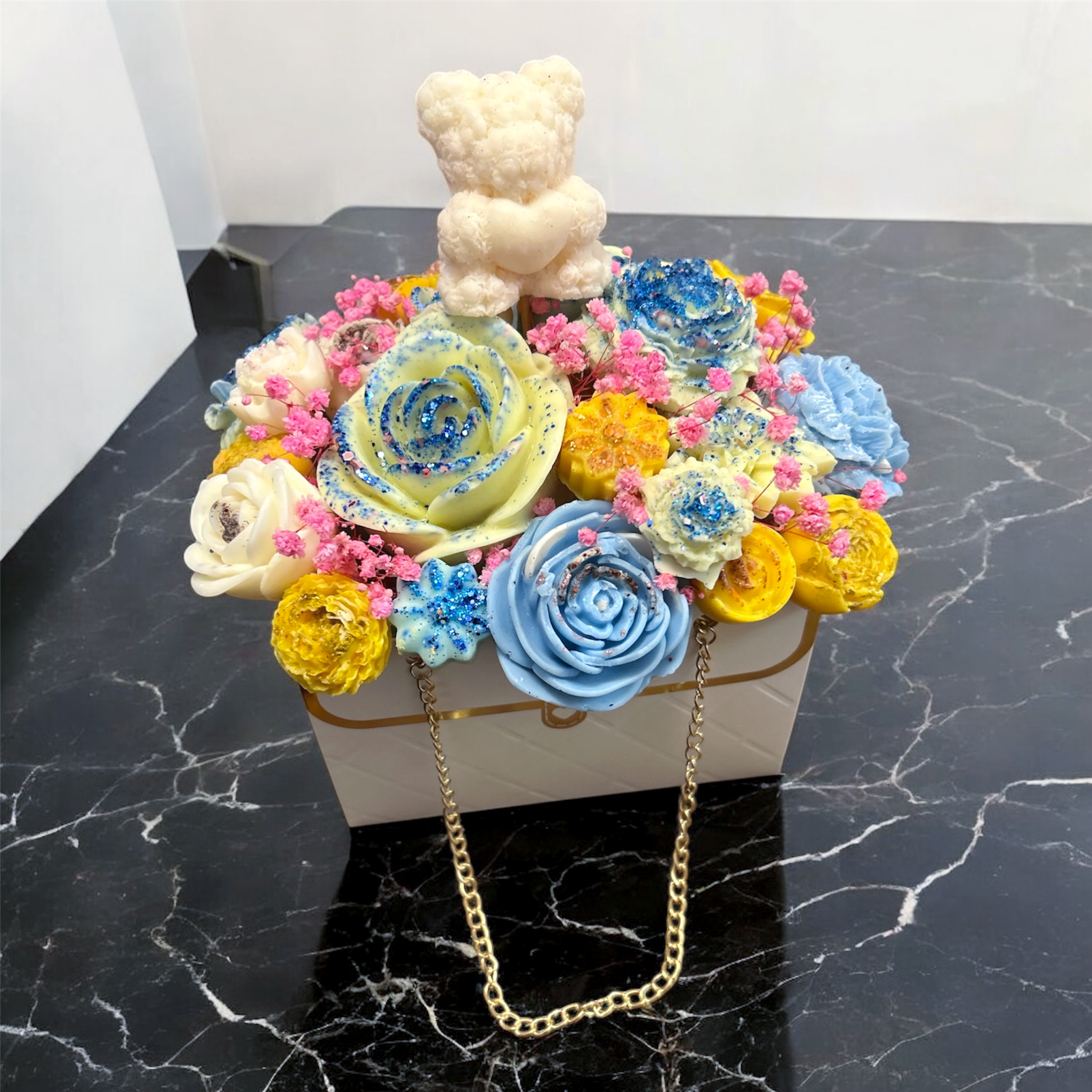 Wax melt flower bouquet