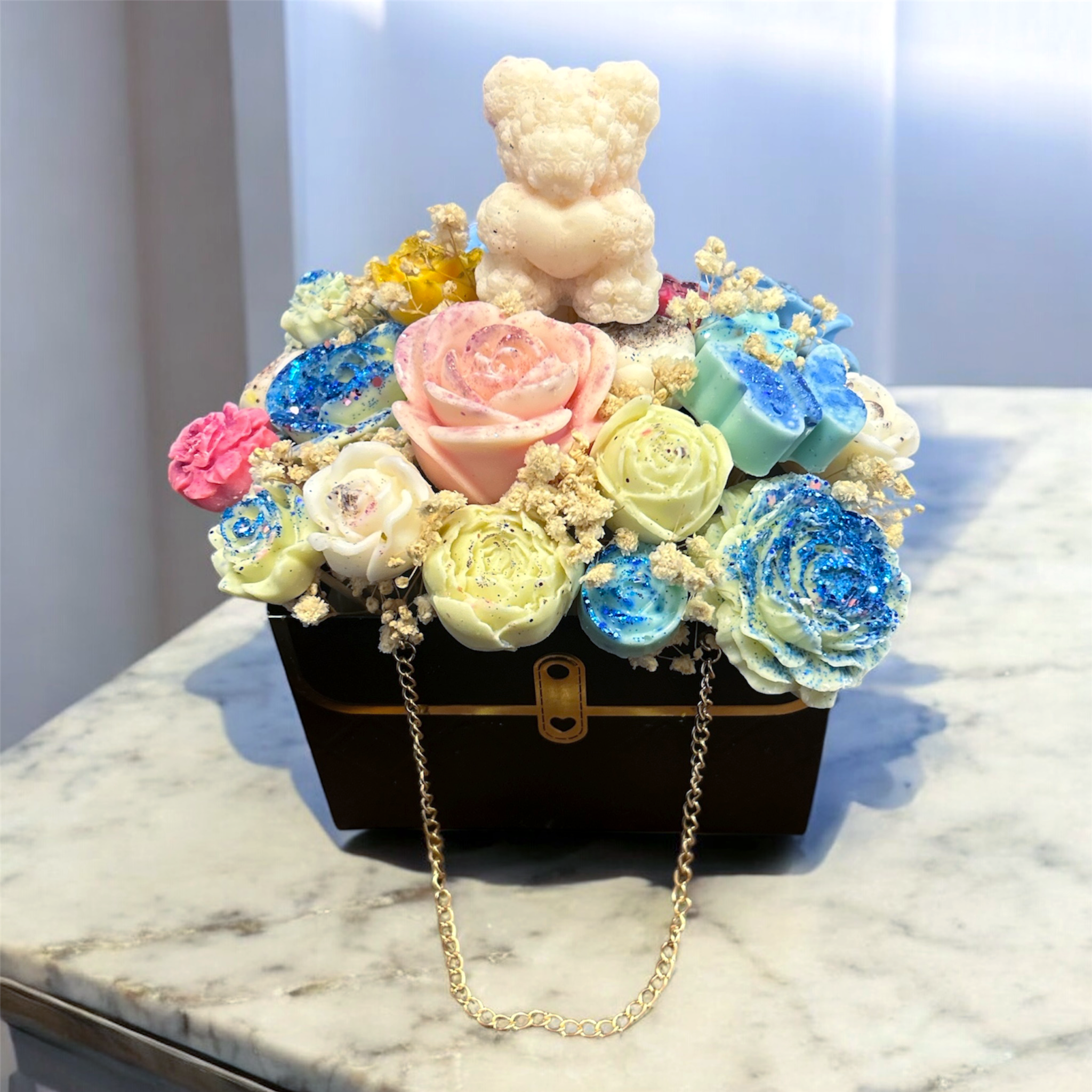 Wax melt flower bouquet