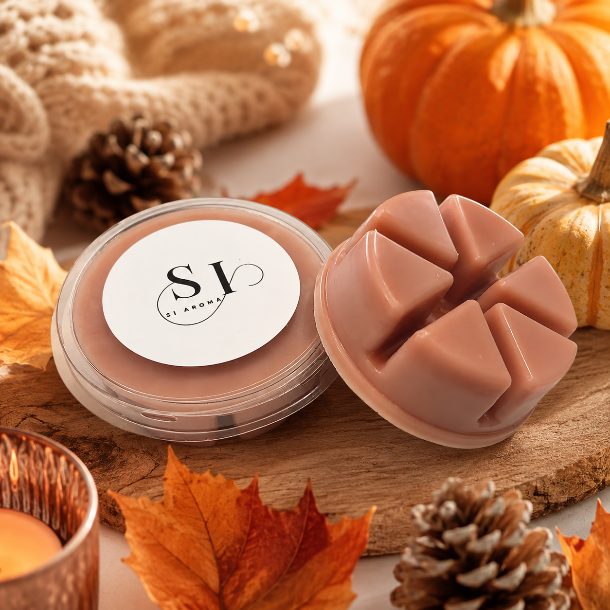 Autumn Woods wax melt pot