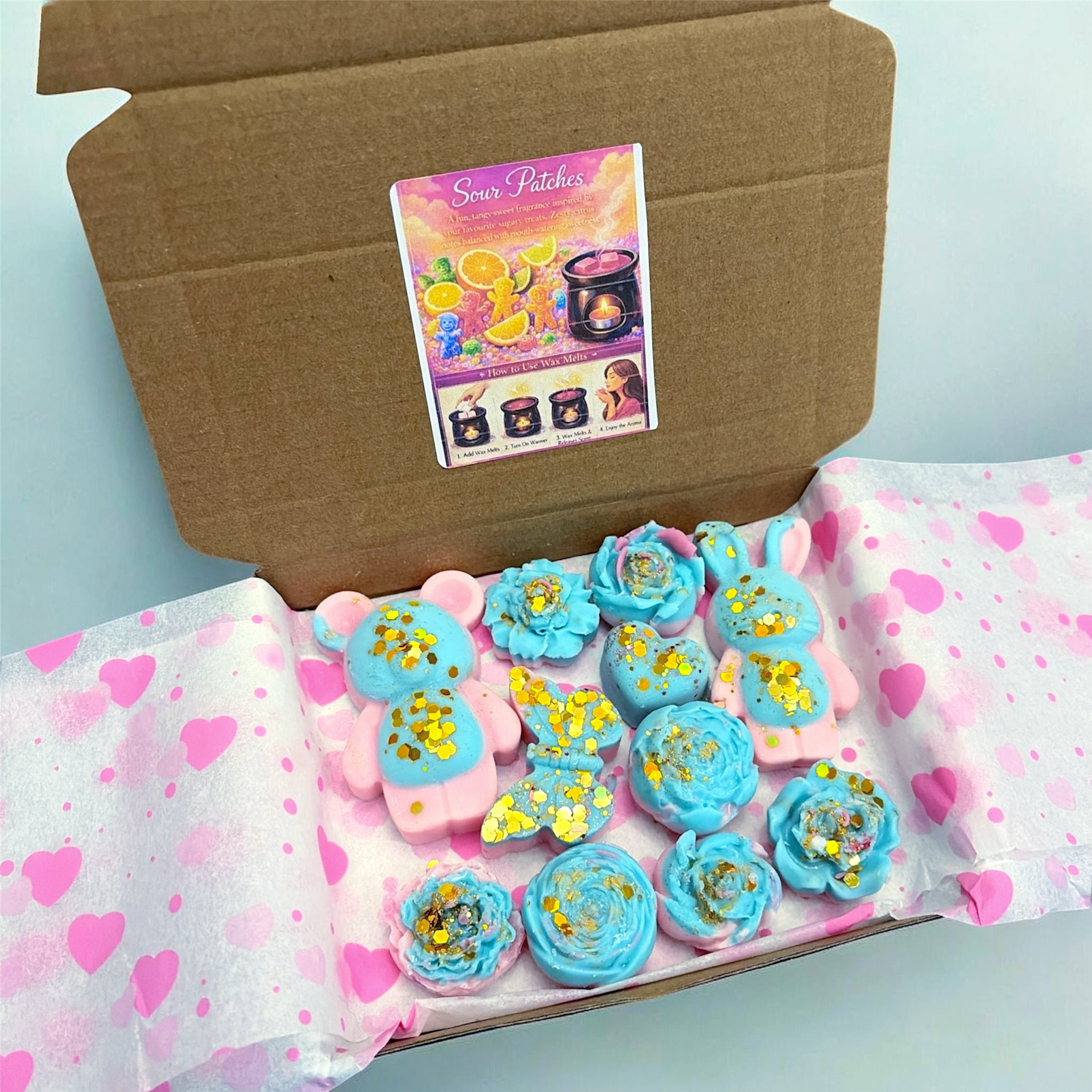 Sour Patches wax melt box (120g)