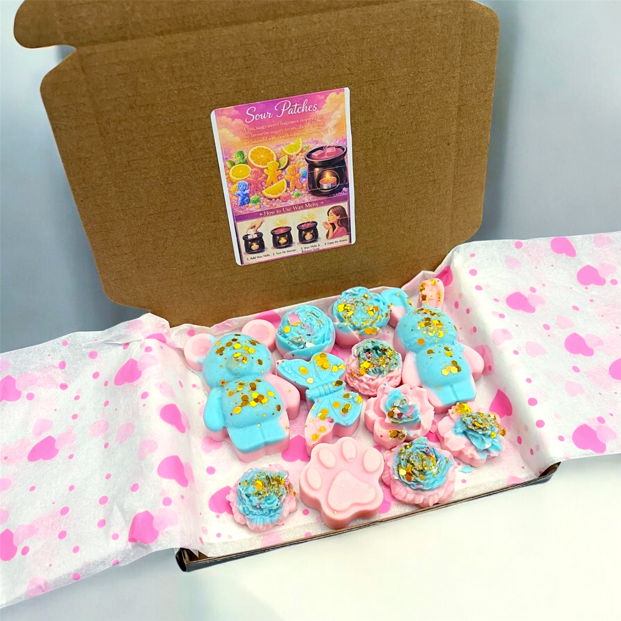 Sour Patches wax melt box (120g)