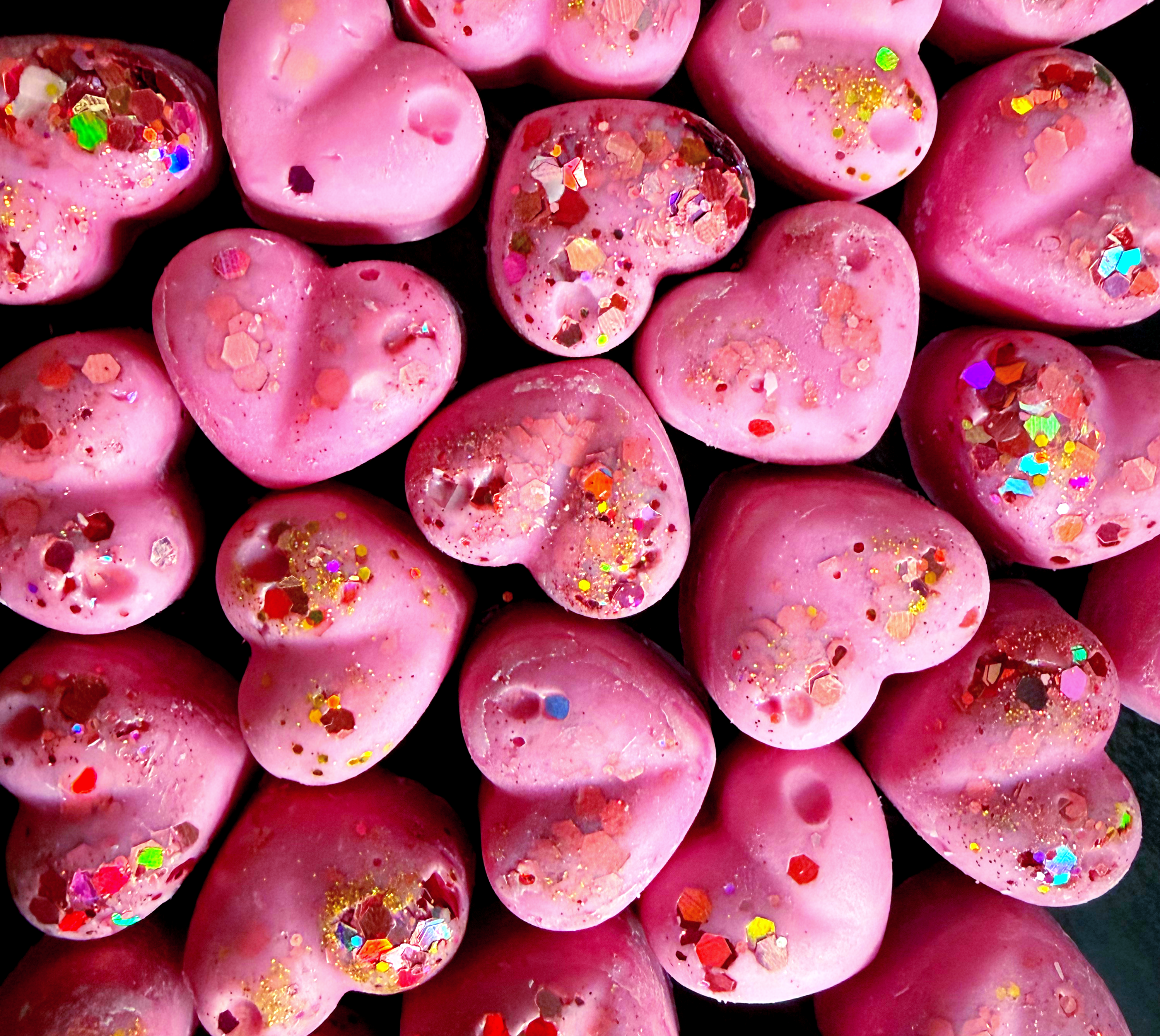 2pcs heart wax melts