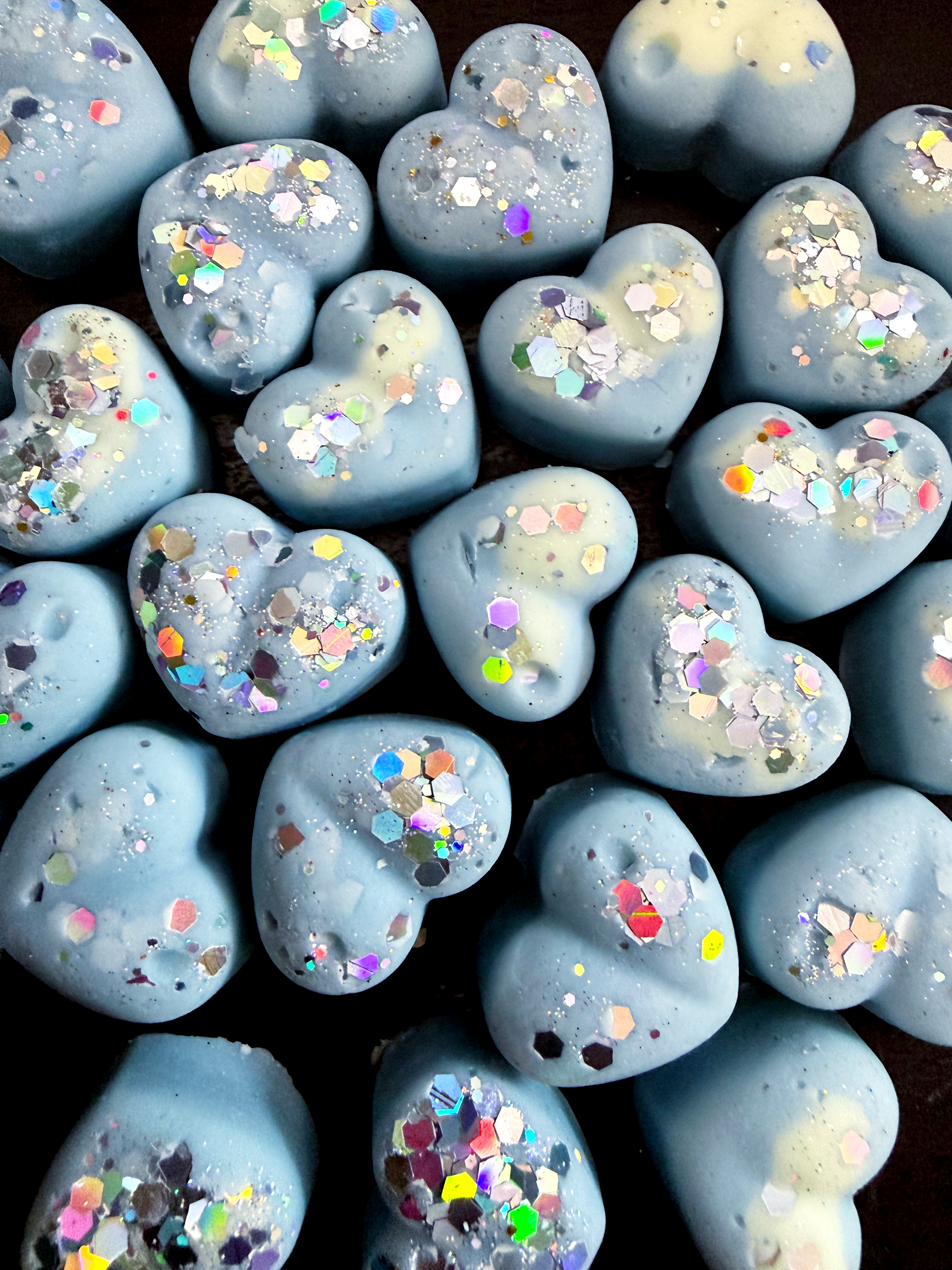 2pcs heart wax melts