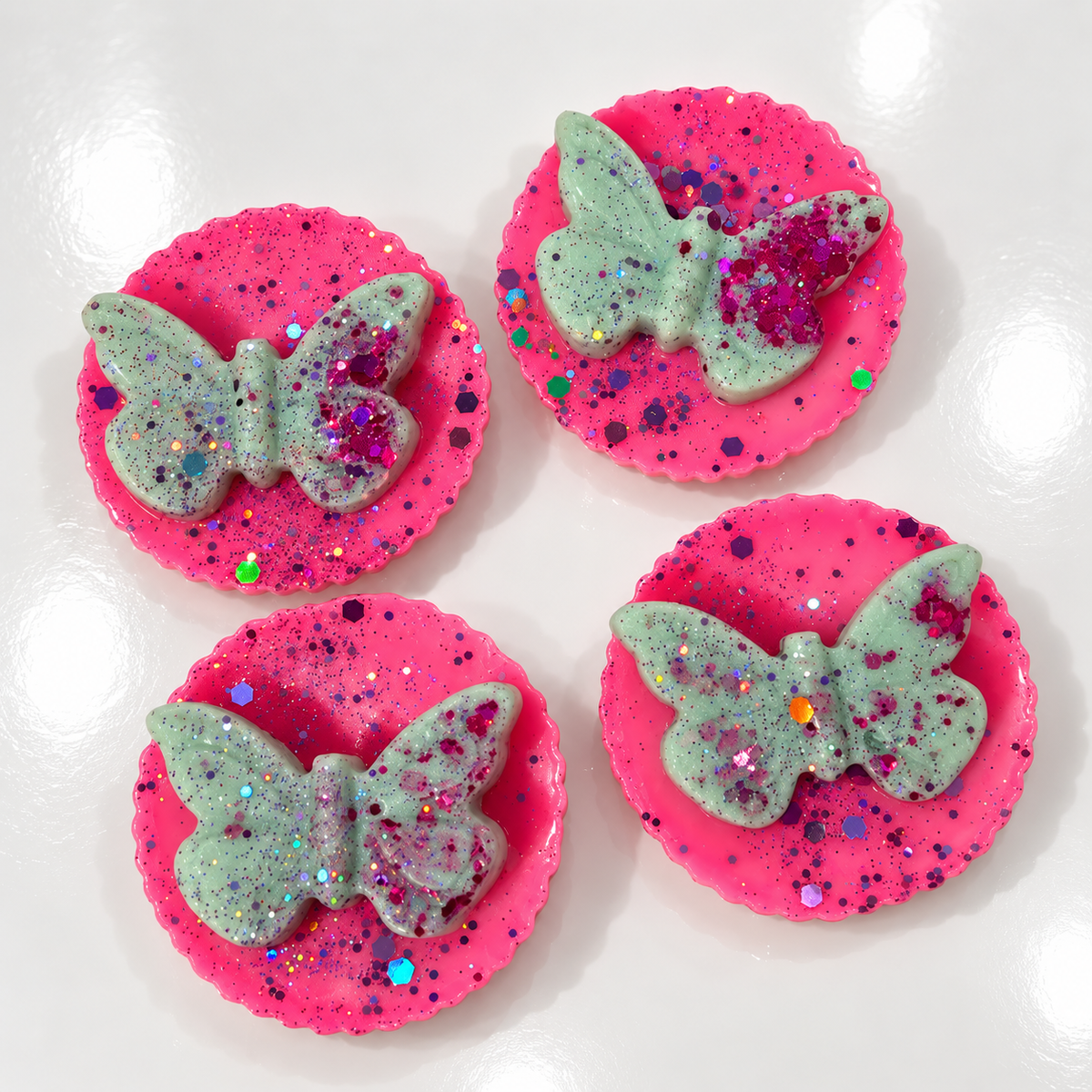 Various style cupcake wax melt