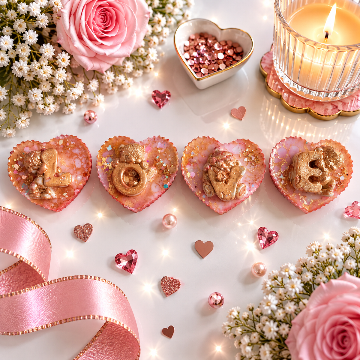 L.O.V.E. Cupcake Wax Melt Gift Set – Set of 4