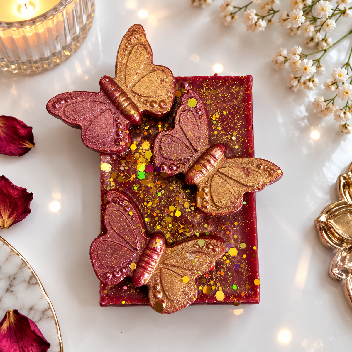 One World Decorated Stacked Wax Melts | Choose Your Design