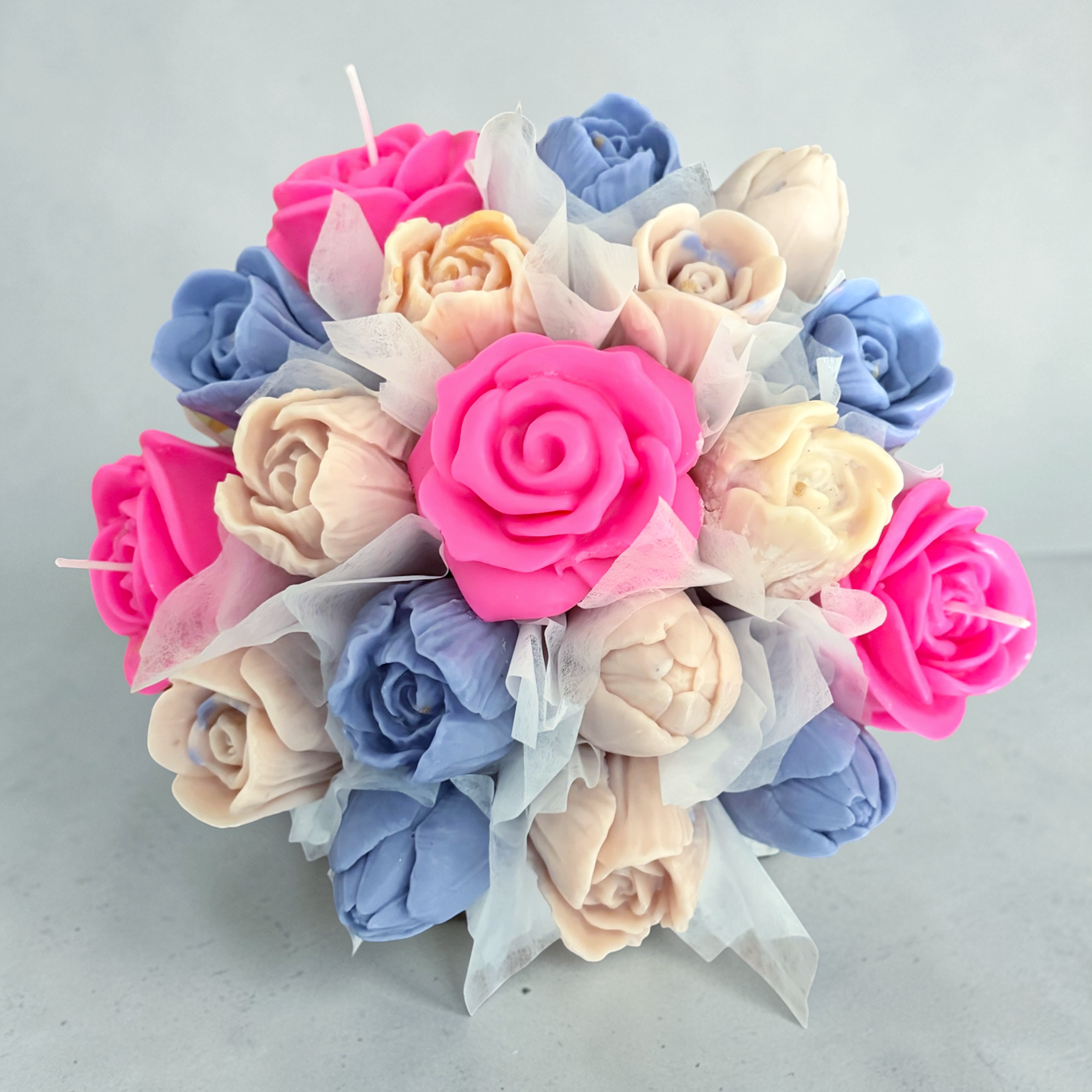 Wax Melt Flower Bouquet – Black Box | Exotic Fruit & Sour Patches