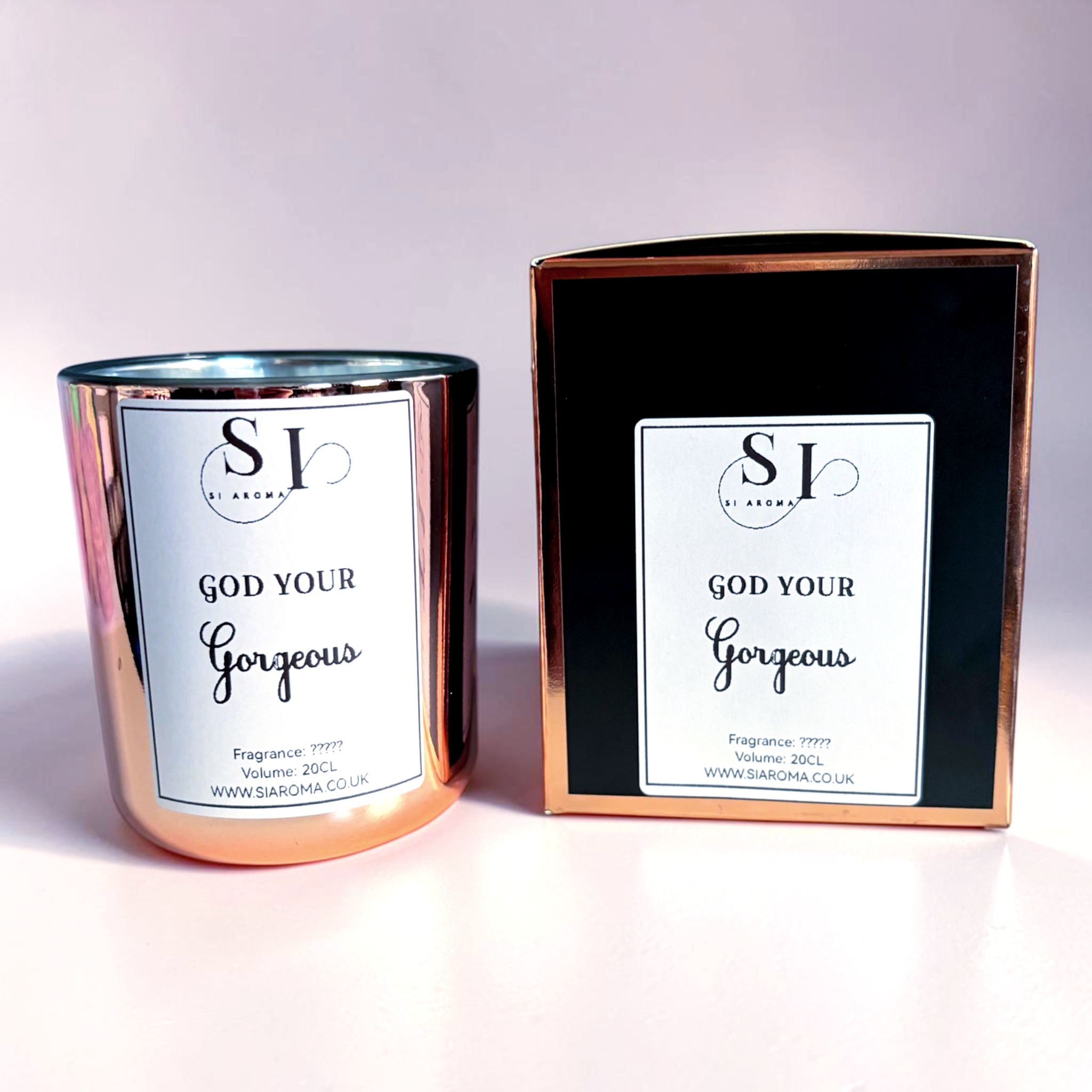 God Your Gorgeous – Message Candle 20cl Soy wax