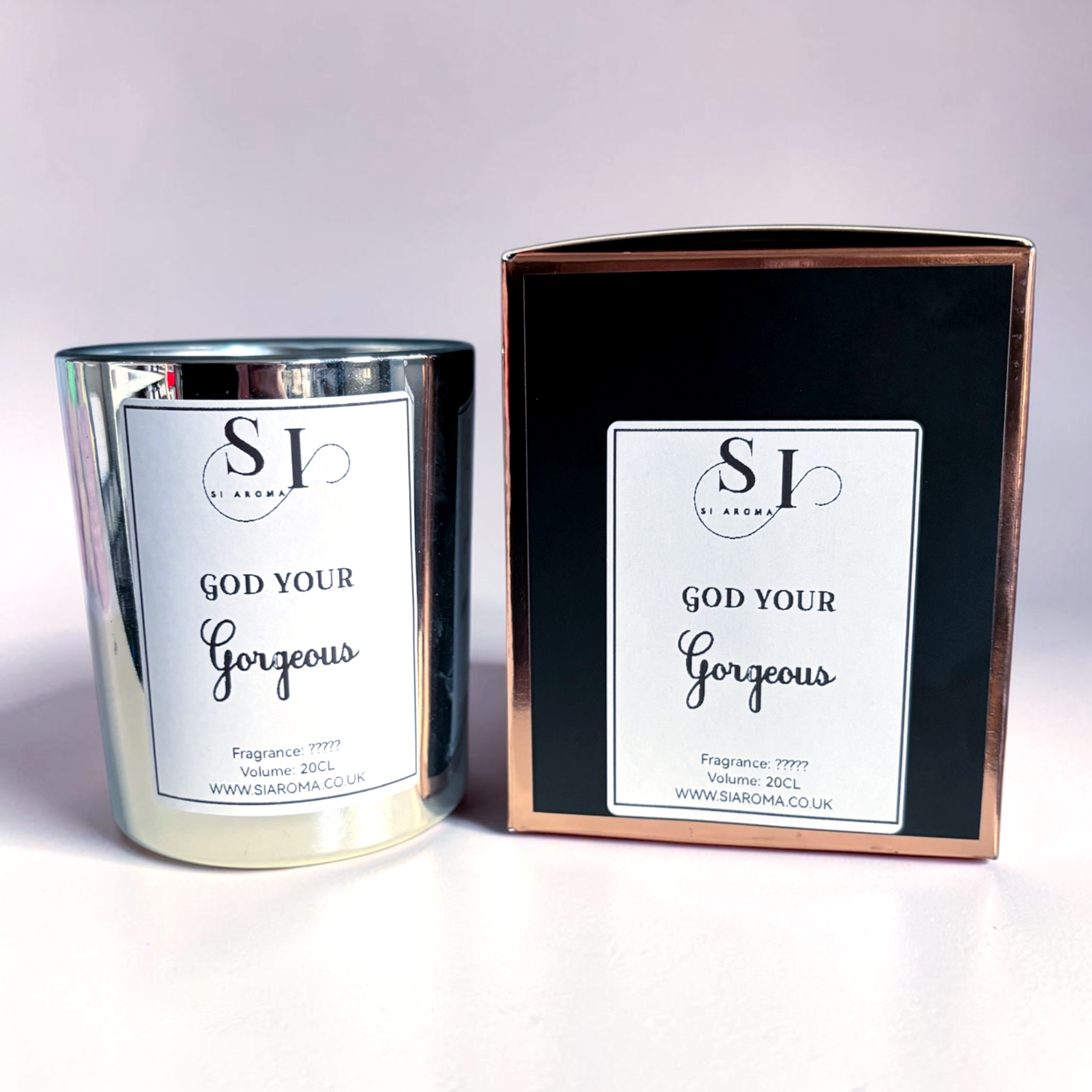 God Your Gorgeous – Message Candle 20cl Soy wax